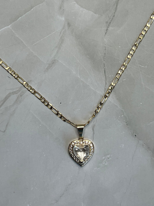 Crystal Heart Necklace