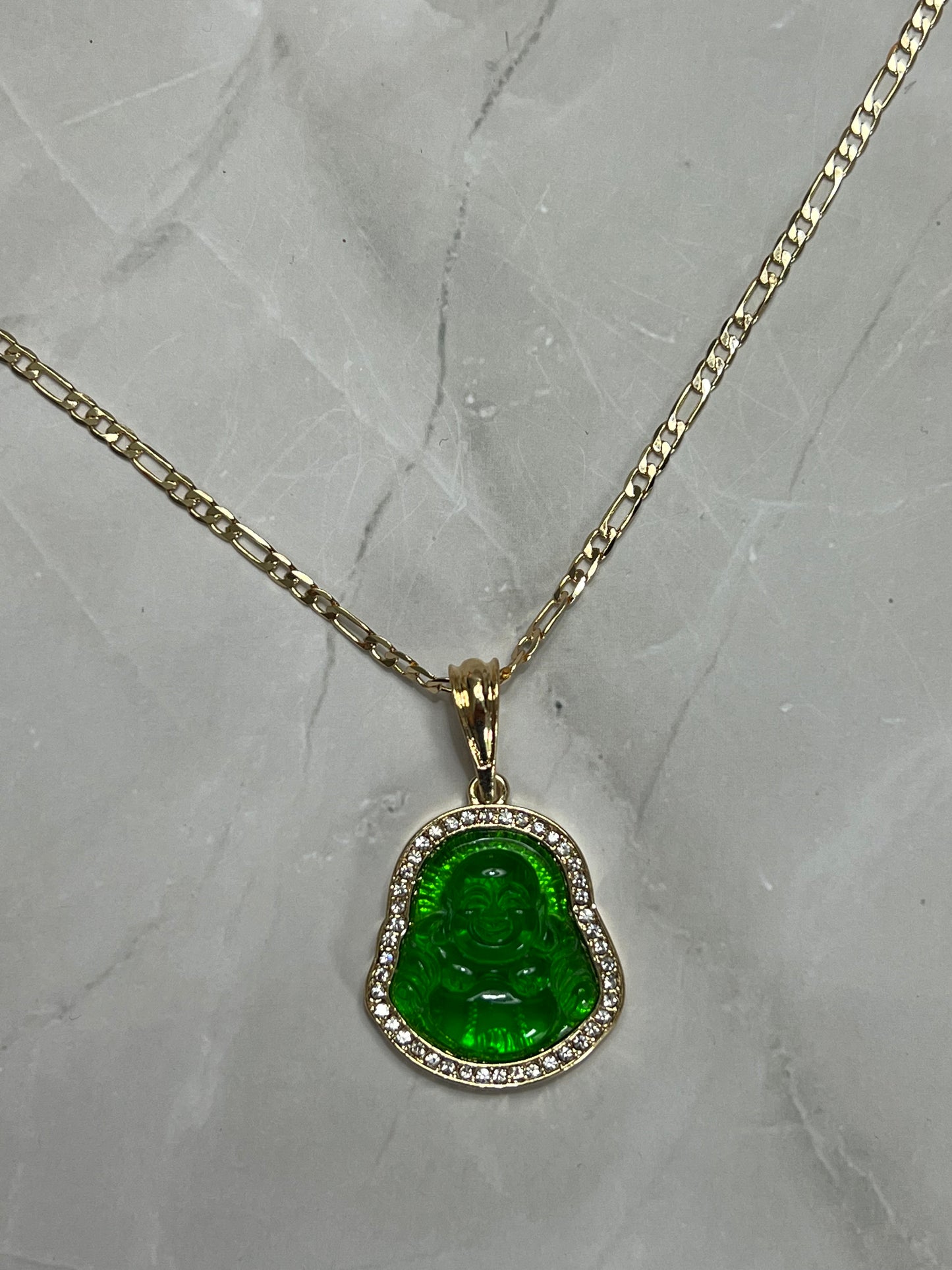 Bright Buddha Necklace