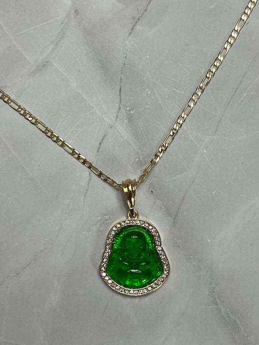 Bright Buddha Necklace