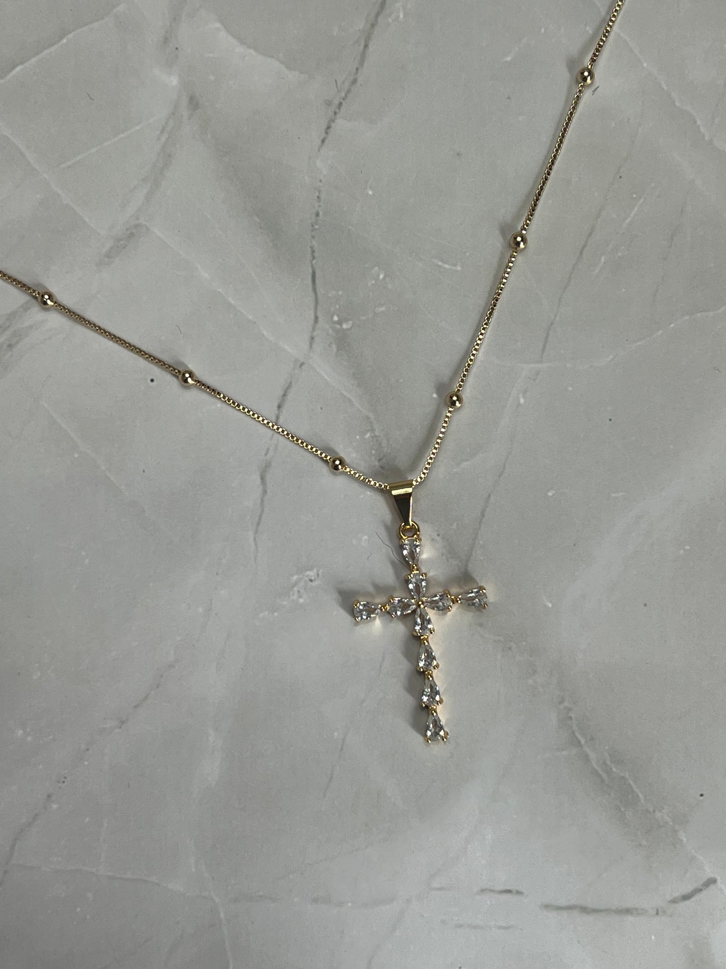 Dainty Cross Necklace