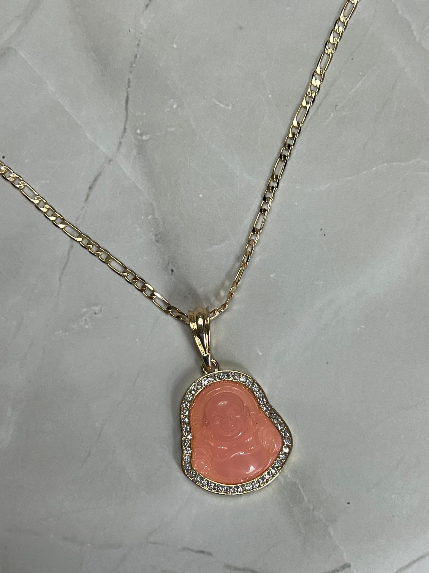 Bright Buddha Necklace