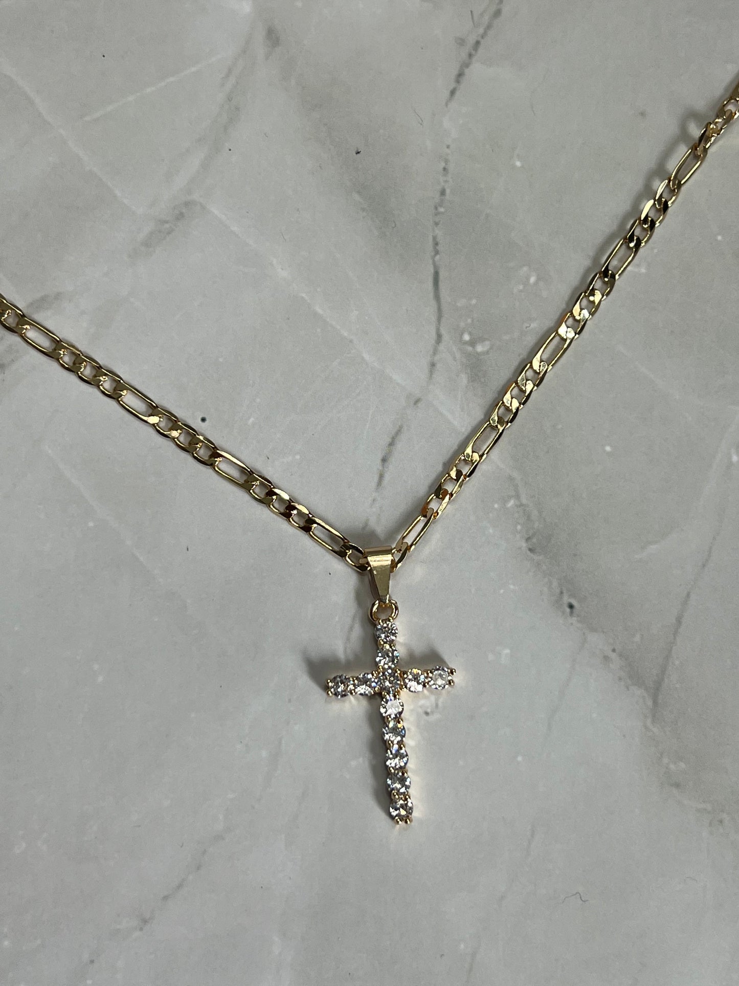 Dazzling Cross Necklace