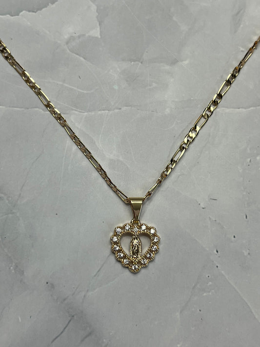 Heart of Mary Necklace