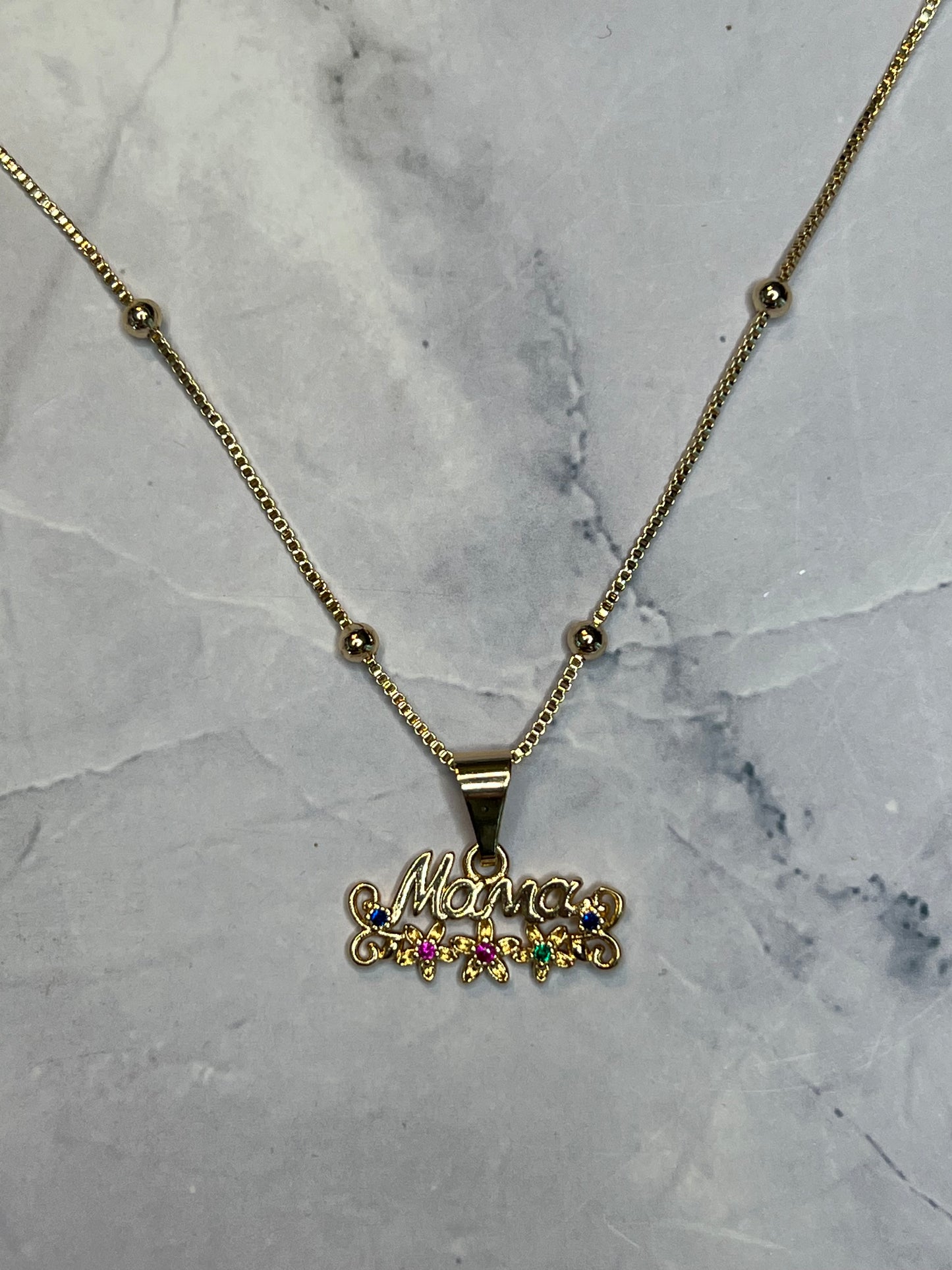 Mom's Garden Necklace