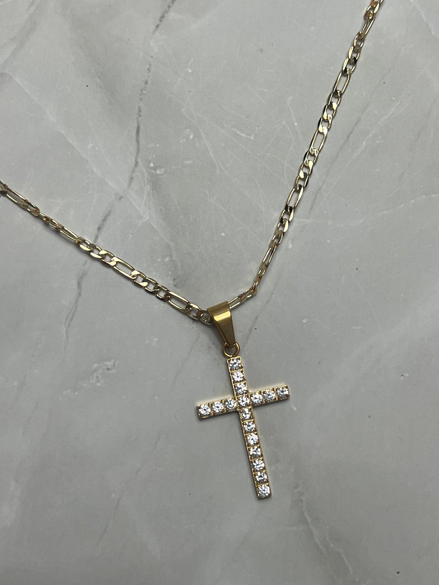 Bright Cross Necklace