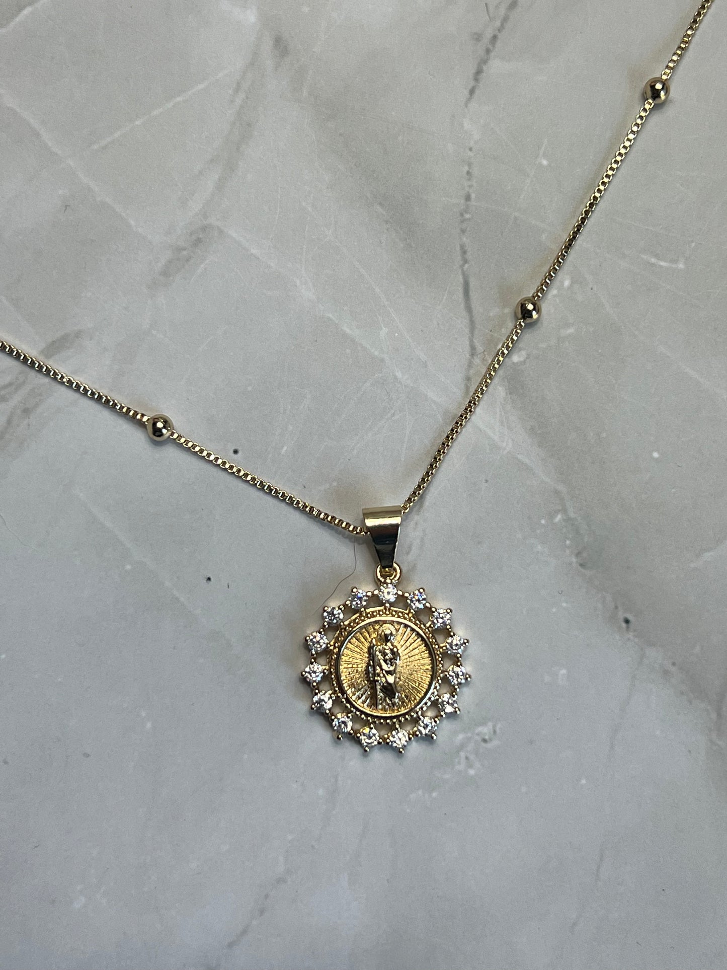 San Judas Circle Necklace