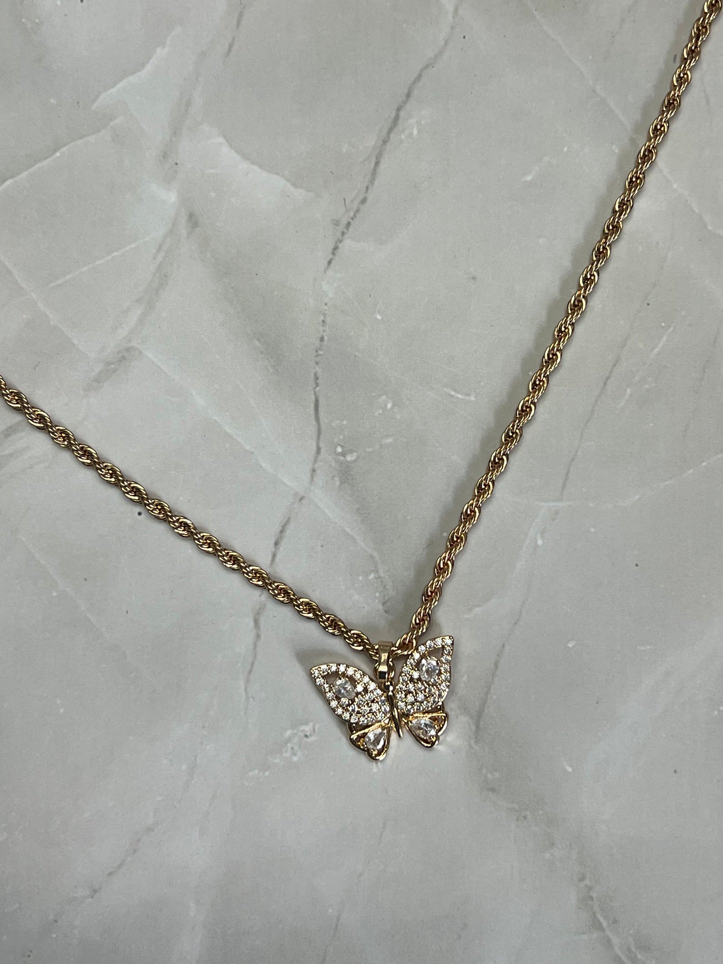 Winged Beauty Necklace