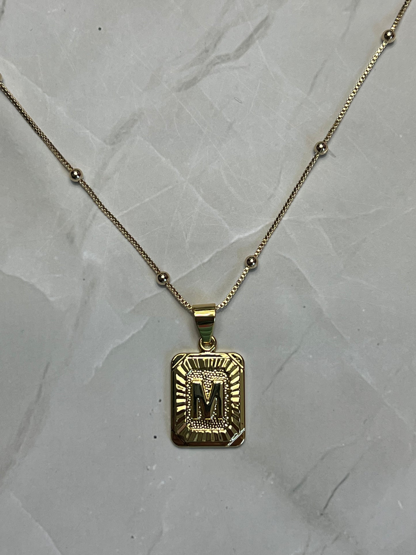 Initial Necklace