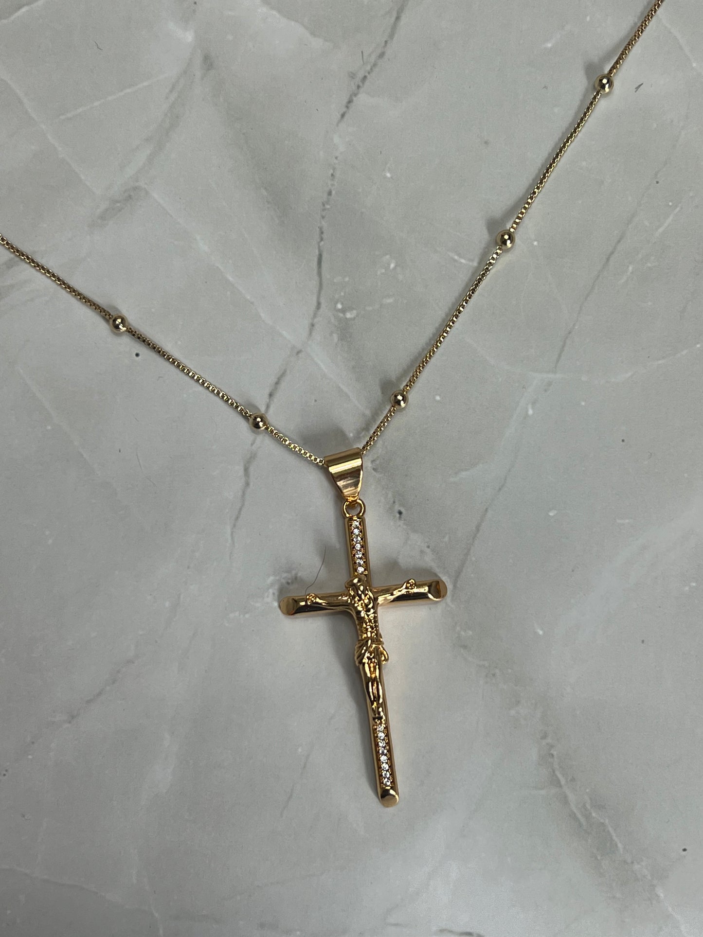 Large Cross Necklace