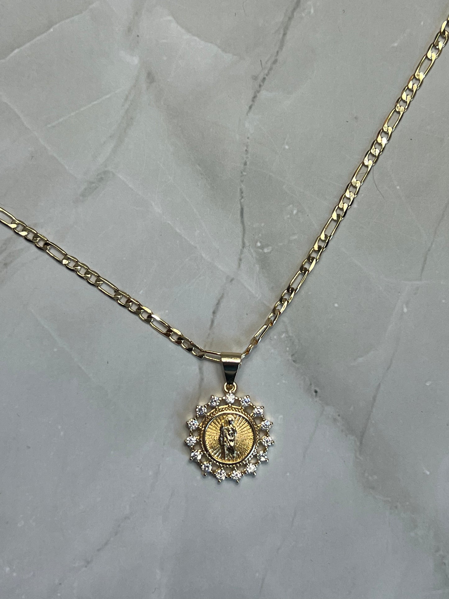 San Judas Circle Necklace