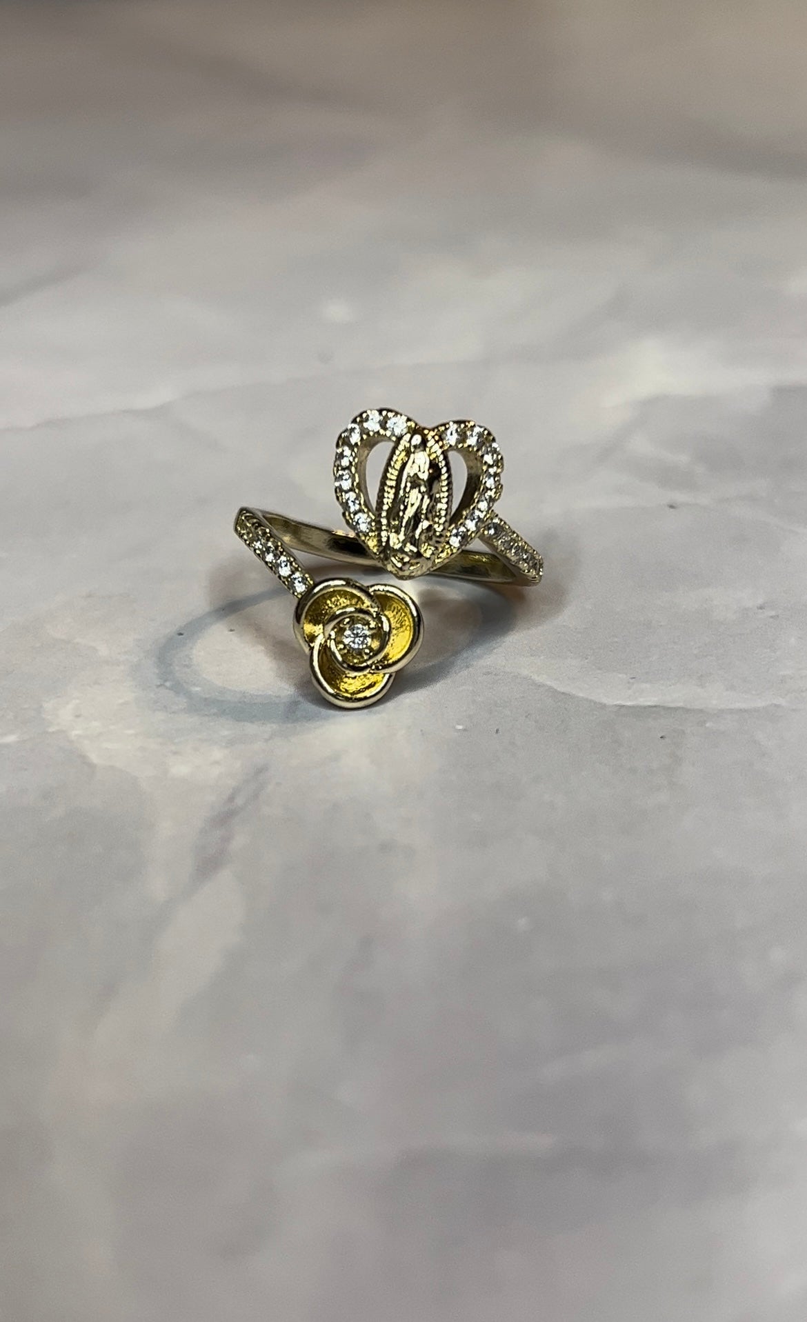 Virgin Mary Adjustable Ring