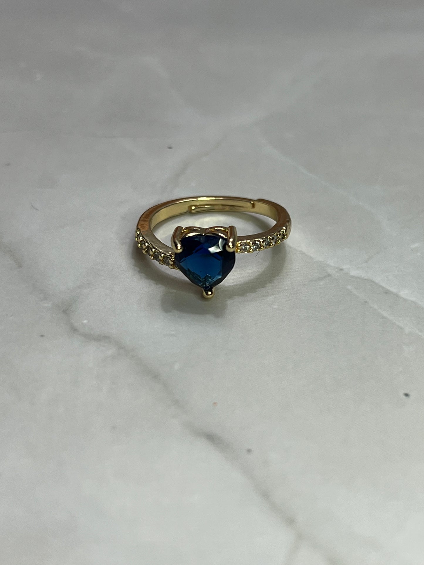 Adjustable Heart Ring