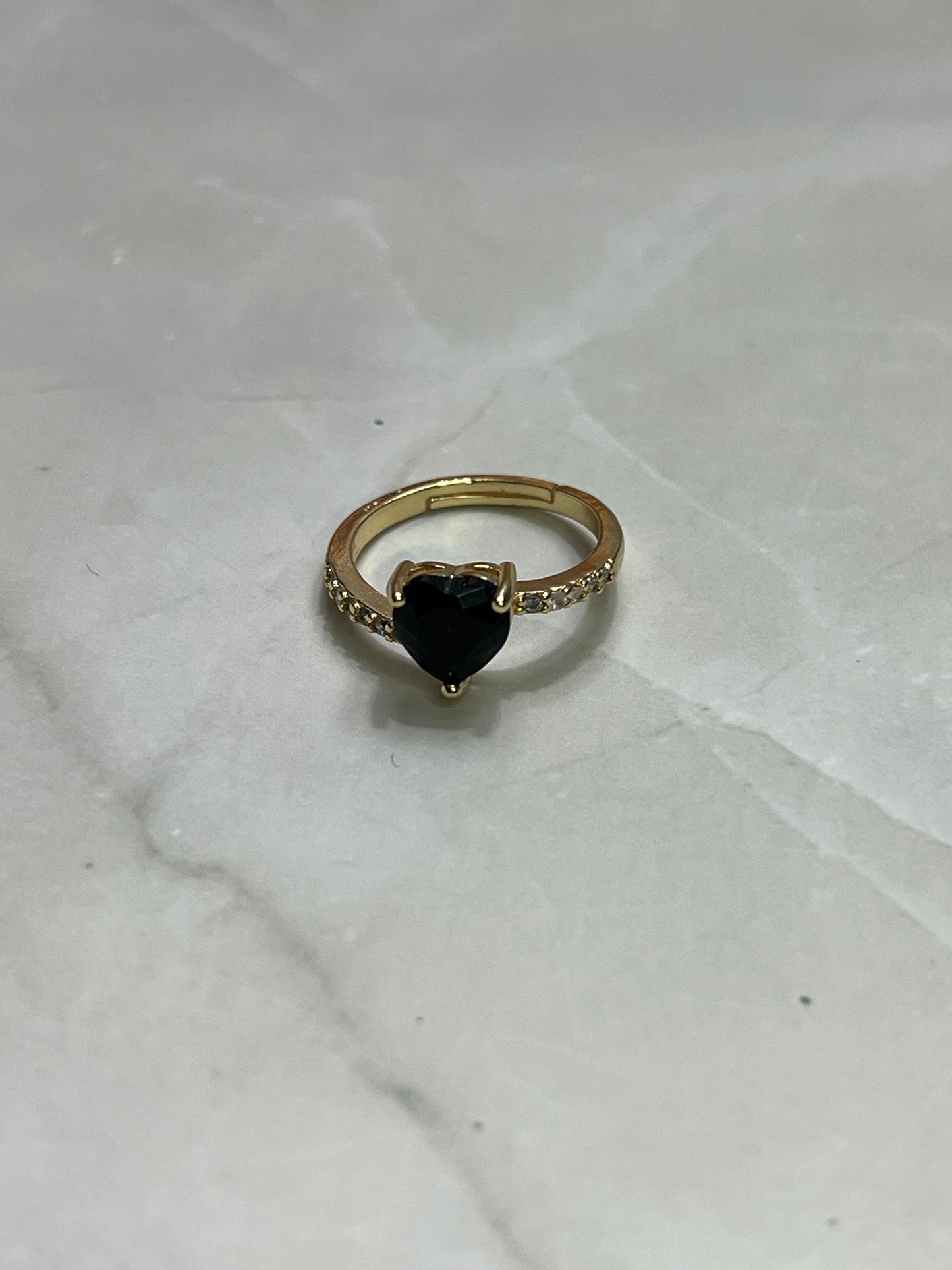 Adjustable Heart Ring